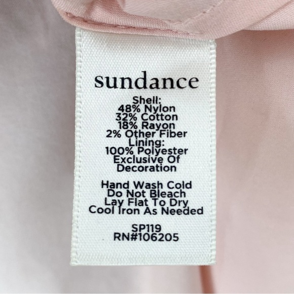 Sundance Colorful Vintage Days Lace Peplum Top Medium - Picture 11 of 11